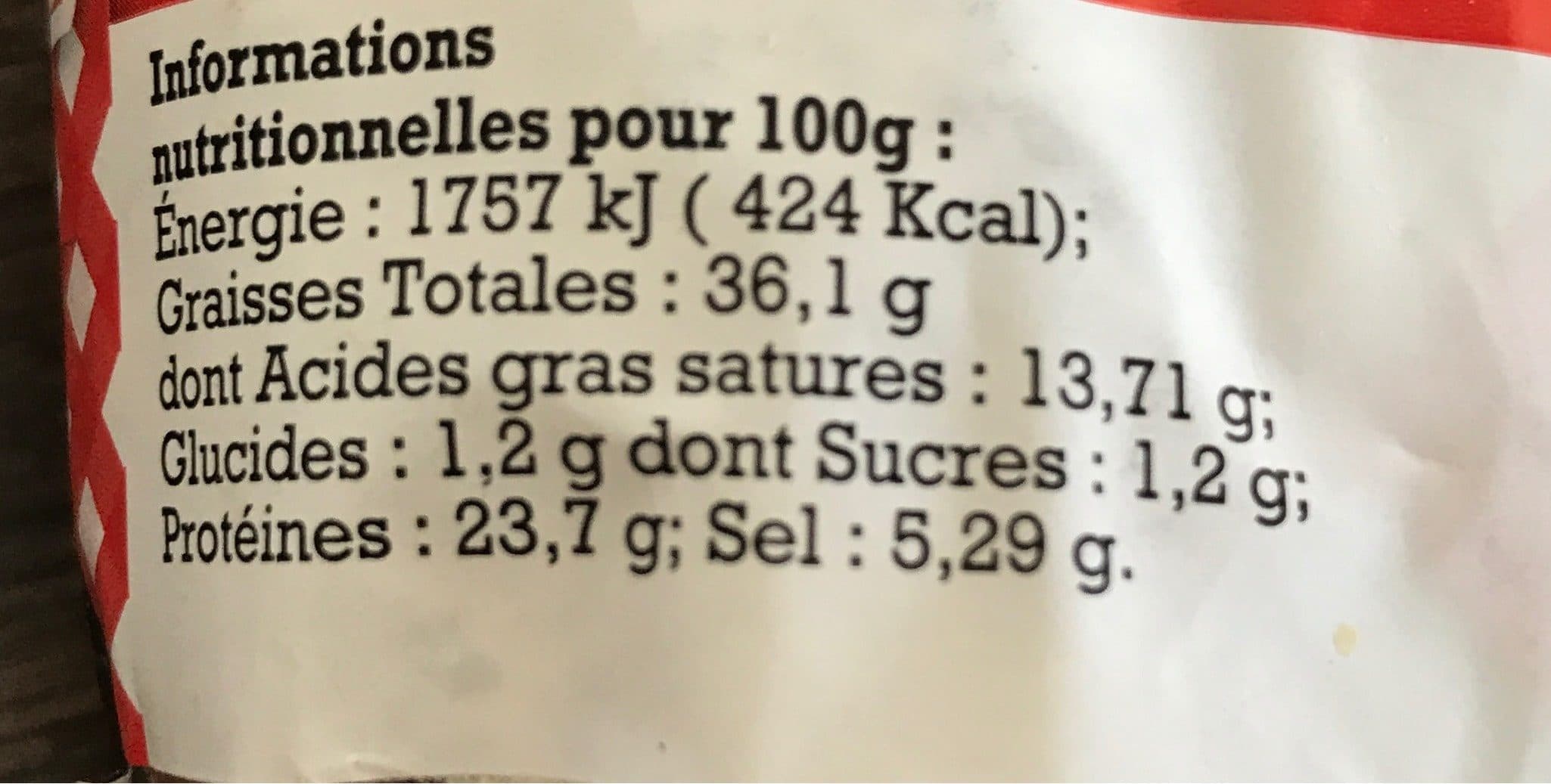 Despi Saucisson pur porc packshot