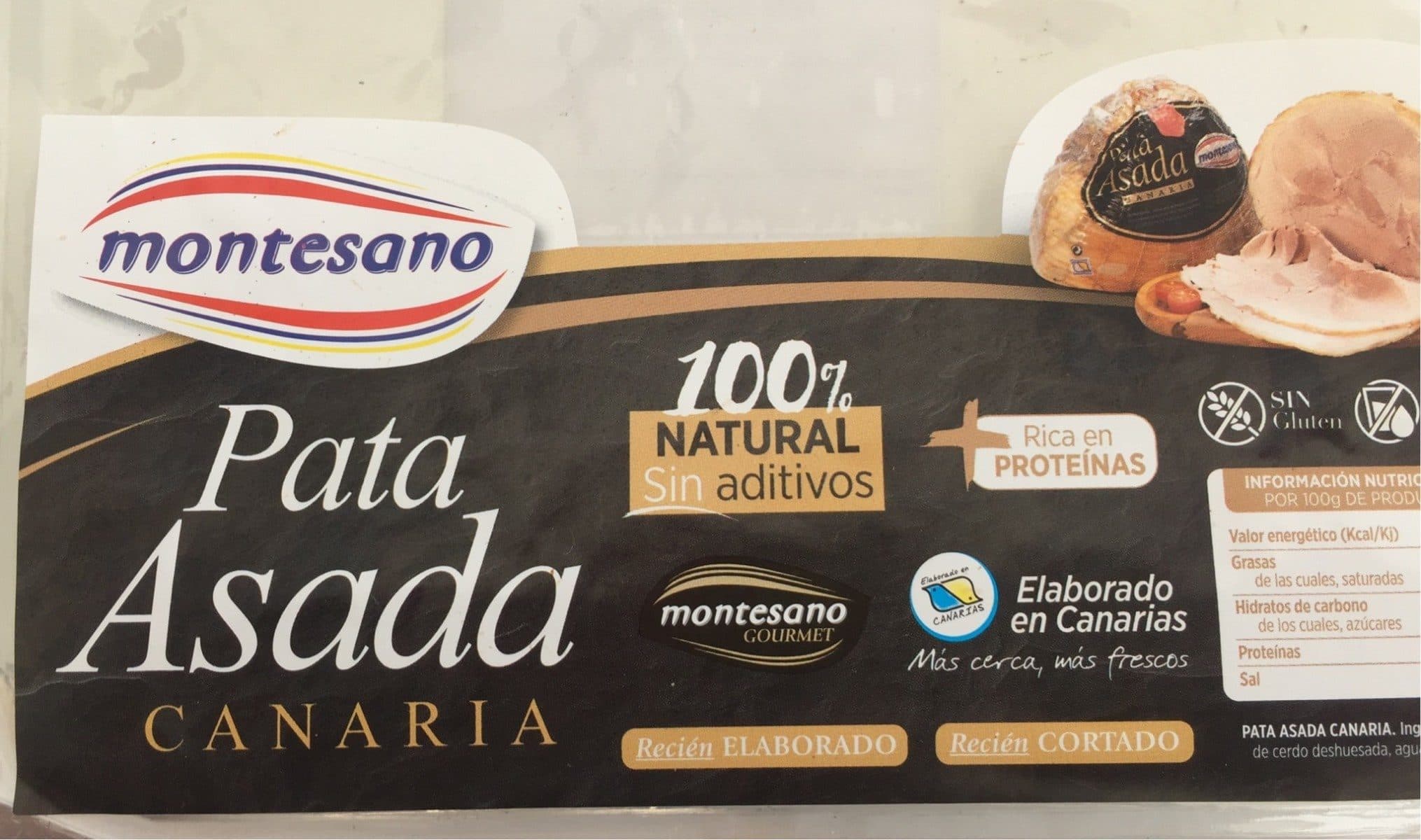 Montesano Pata asada Canaria packshot