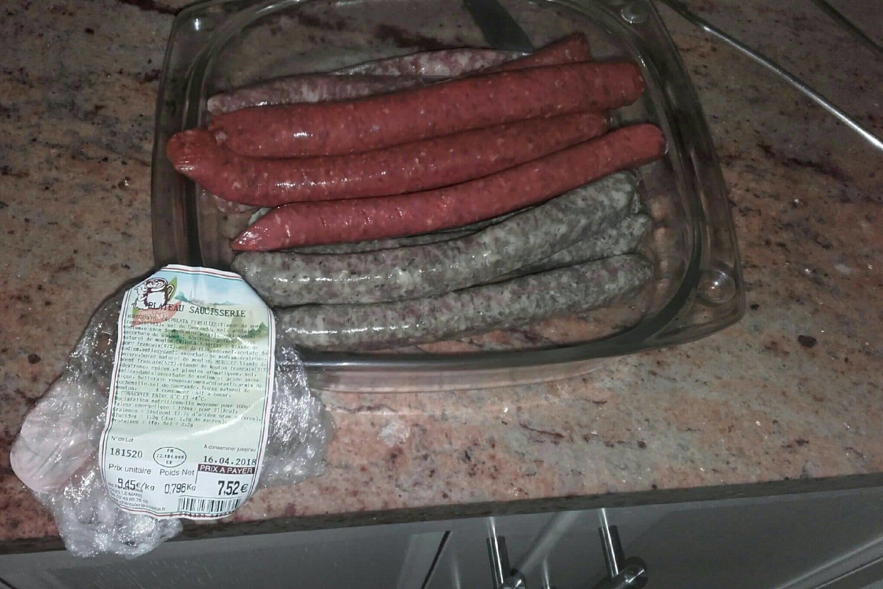 Open Food Facts Plateau saucisserie packshot