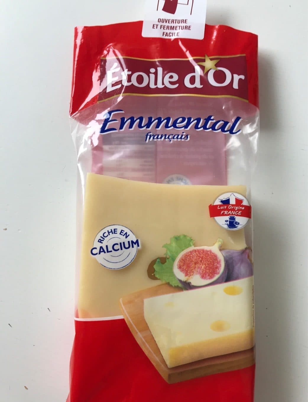 Etoile d’Or Emmental français packshot