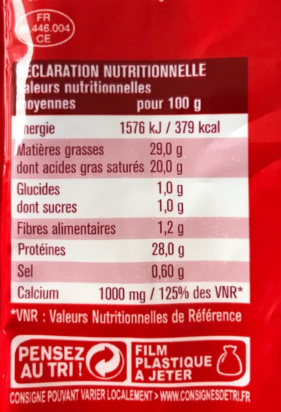 Etoile d’Or Emmental français packshot