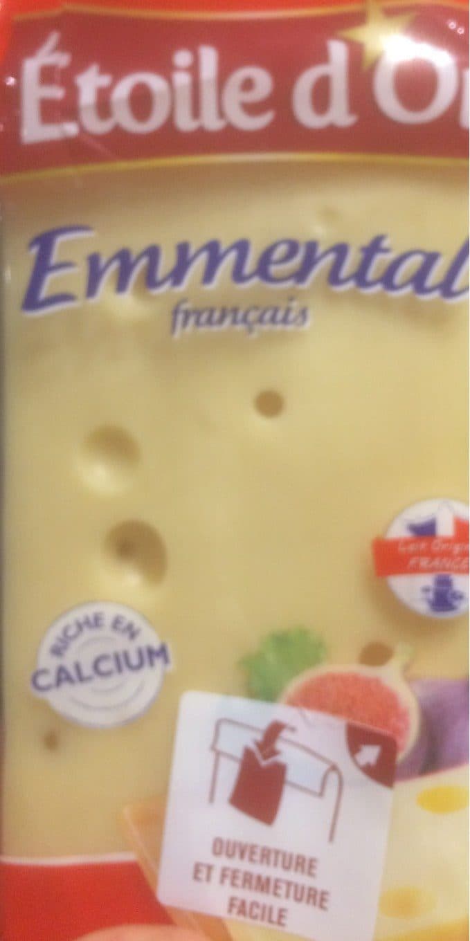 Etoile D’or Emmental francais packshot