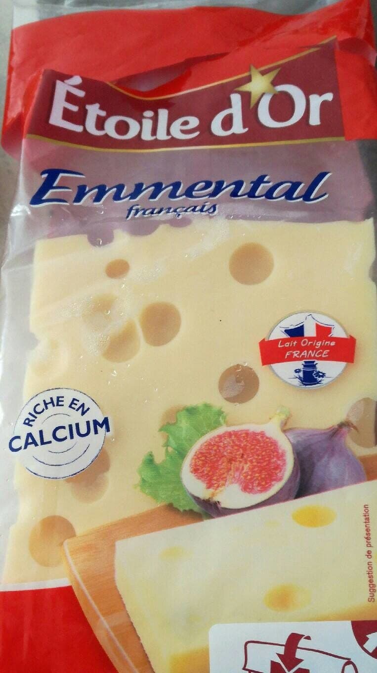 Etoile D'or Emmental français packshot