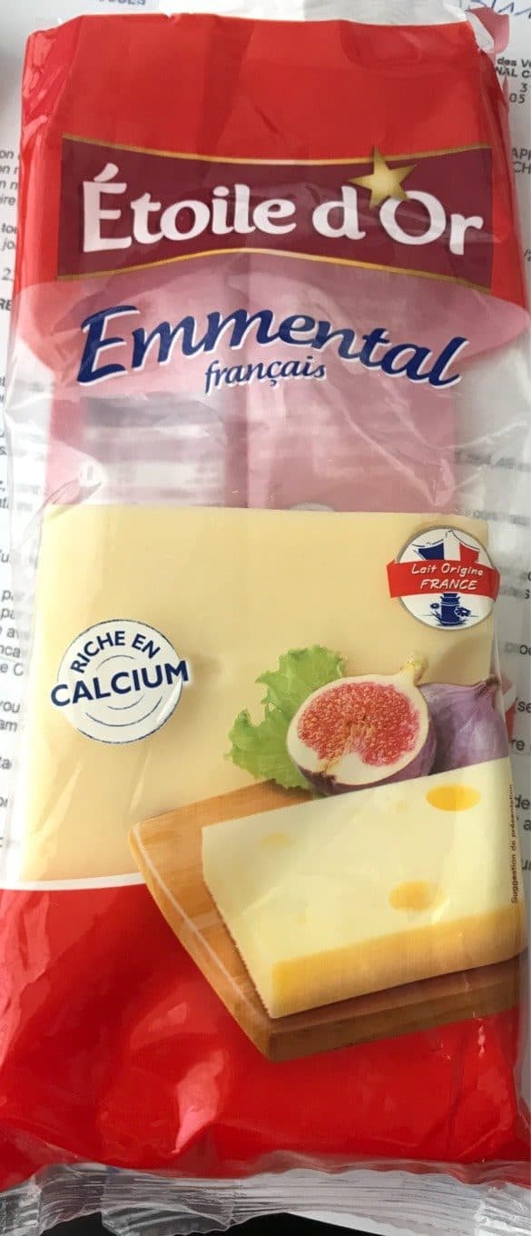 Etoile D’Or Emmental français packshot