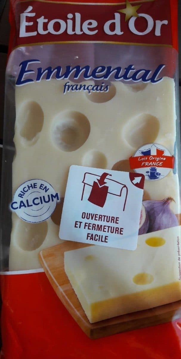 Etoile d'Or Emmental packshot