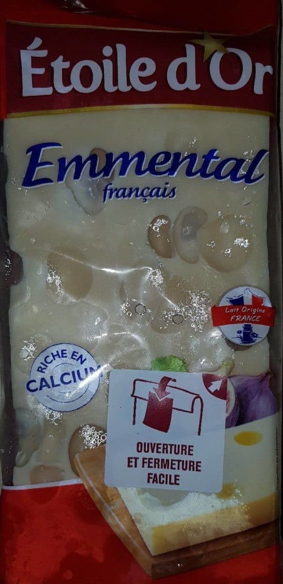 Etoile d'Or Emmental packshot