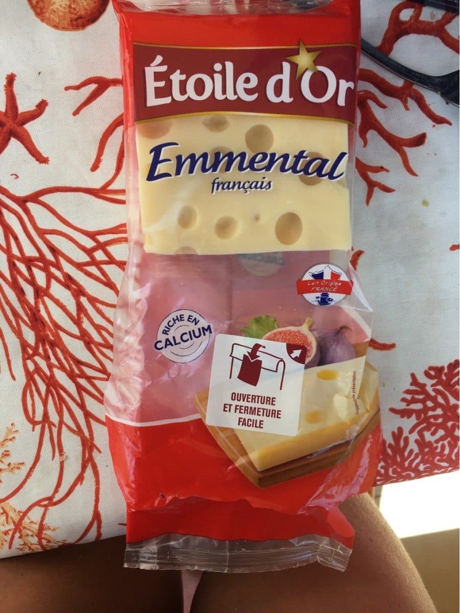 Etoile d'or Emmental français packshot