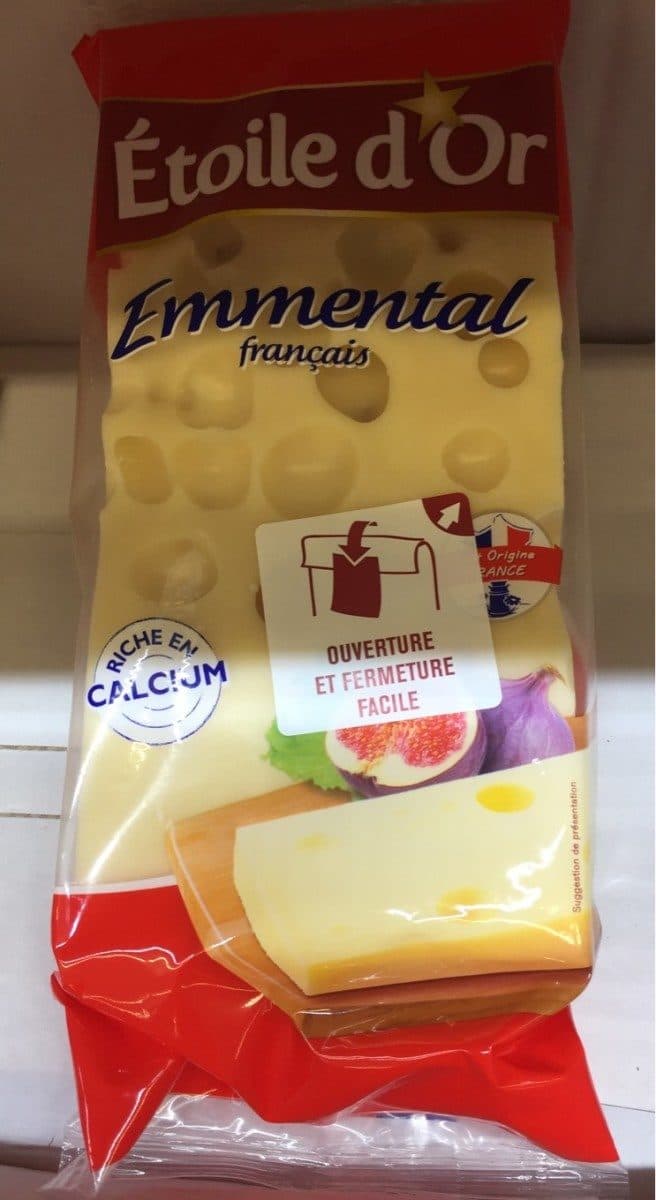 Etoile d'Or Emmental français packshot