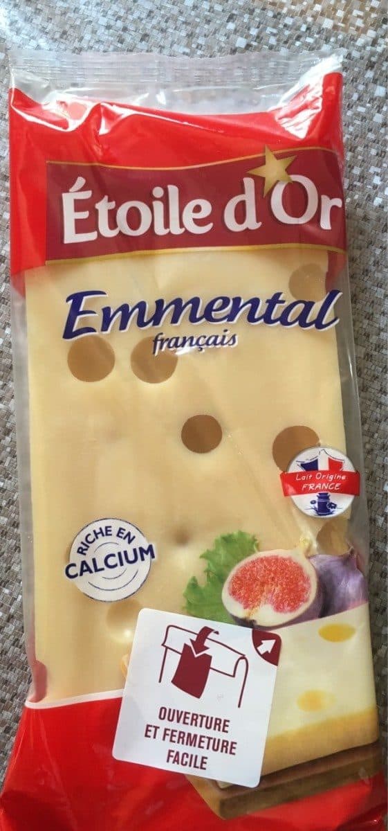 Etoile d'Or Emmental francais packshot