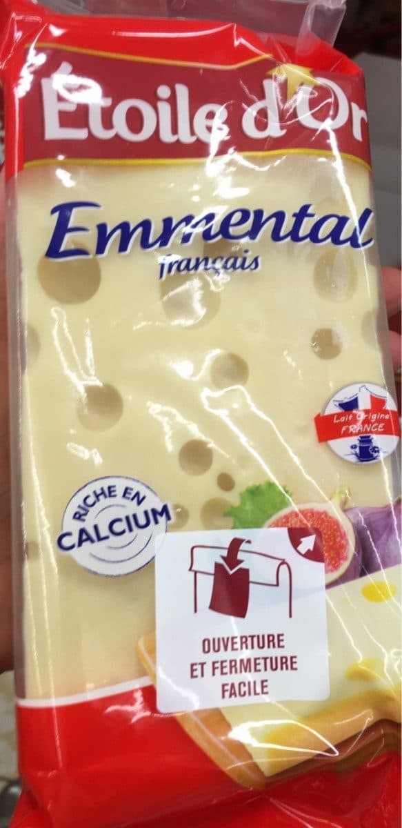 Etoile d'Or Emmental francais packshot