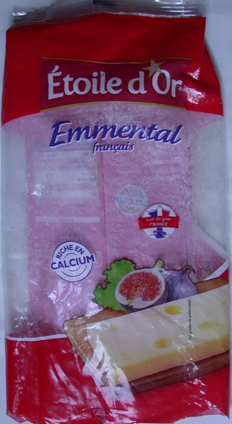 Etoile d'Or Emmental français packshot