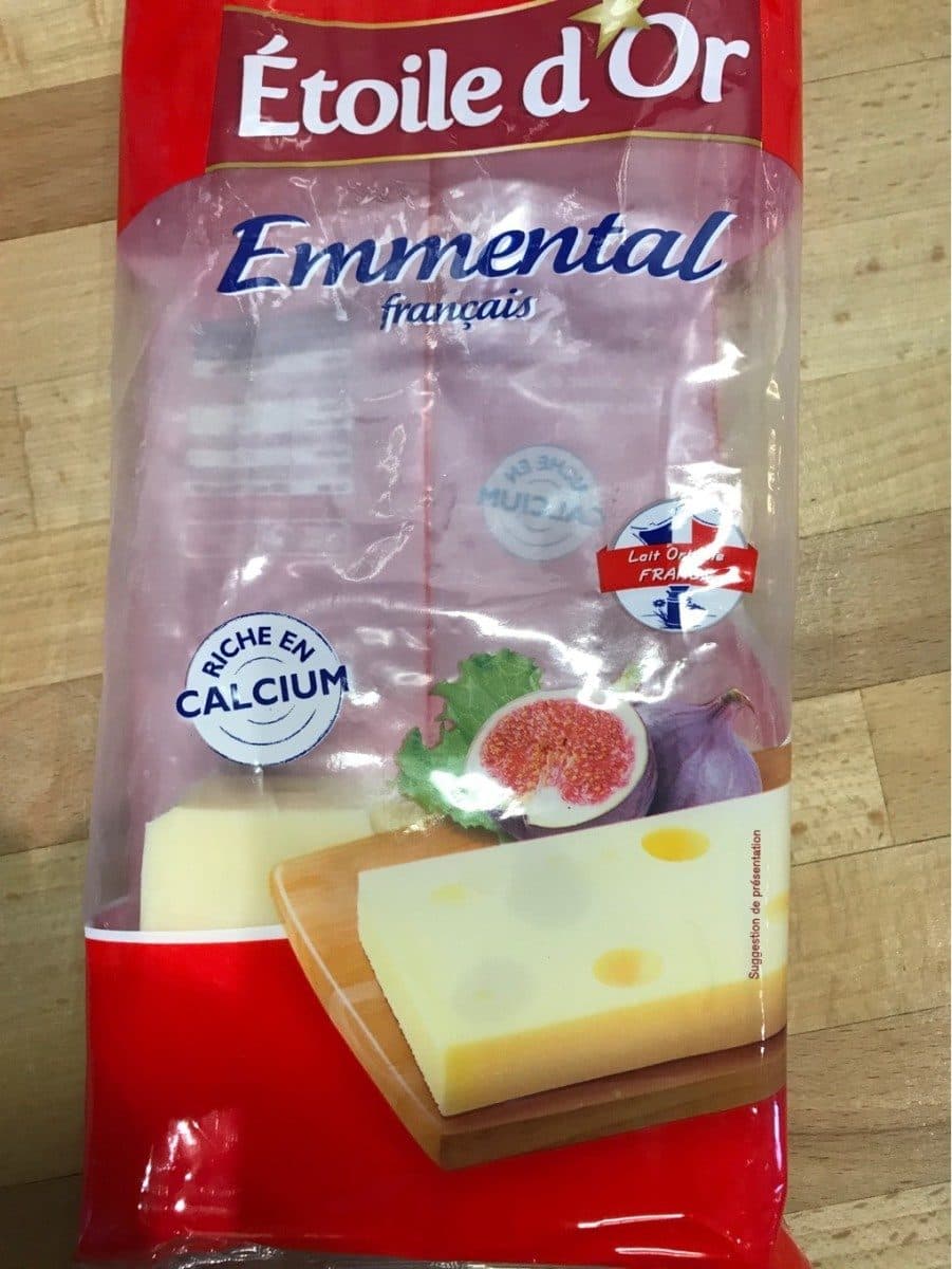Etoile d'Or Emmental français packshot