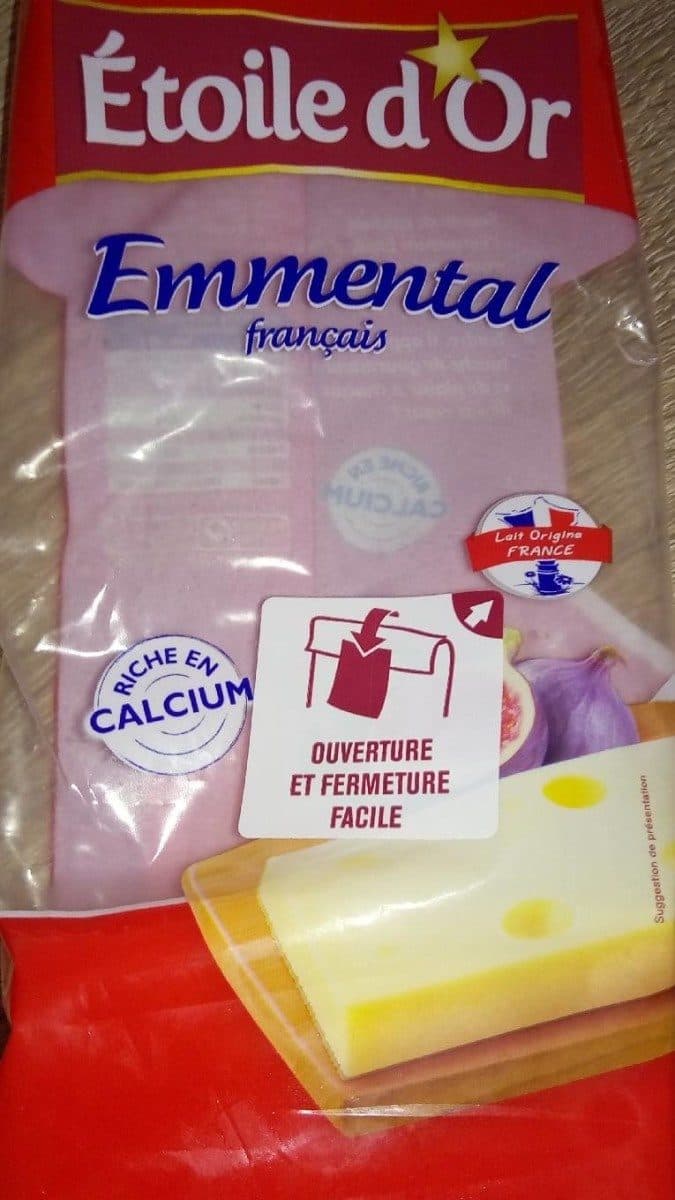 Etoile d'Or Emmental packshot