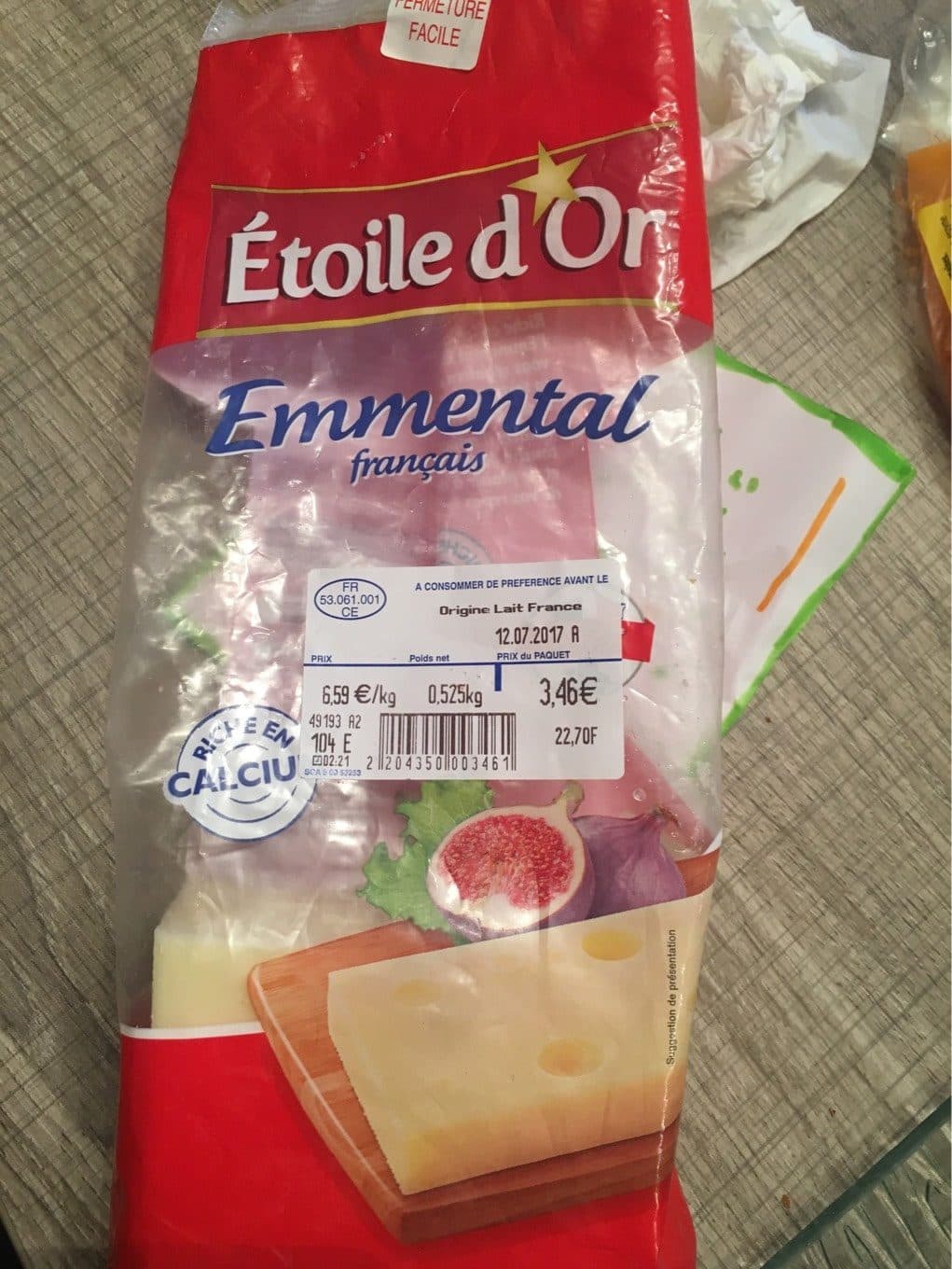 Etoile D'or Emmental packshot