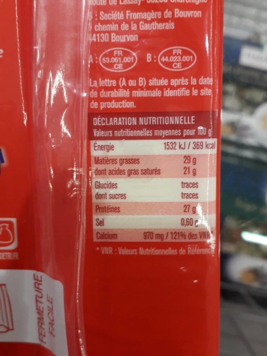 Etoile d'Or Emmental francais packshot
