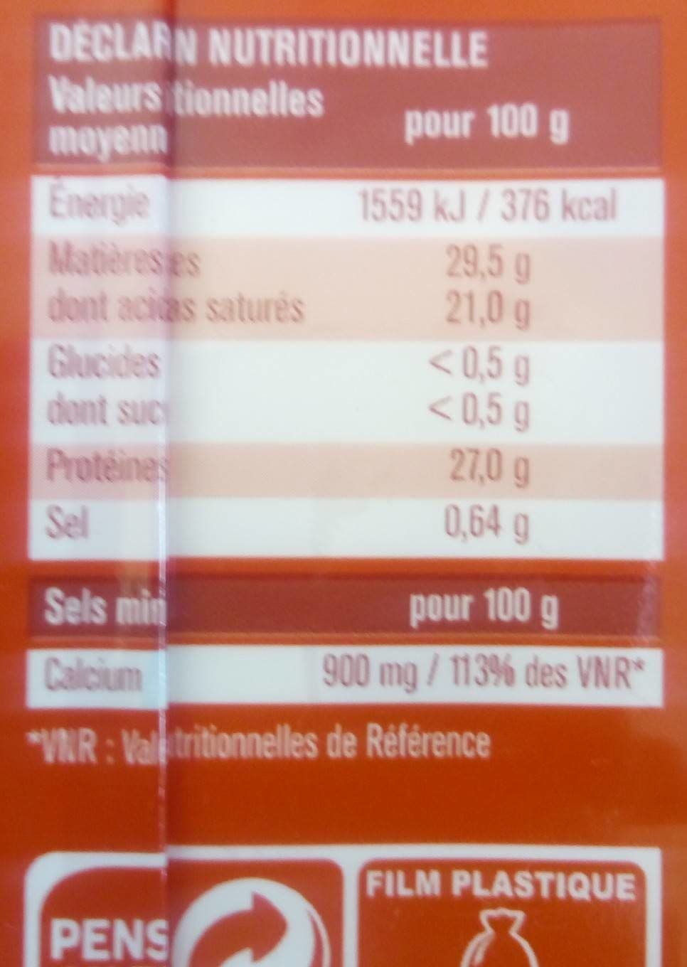 Étoile D'or Emmental français packshot