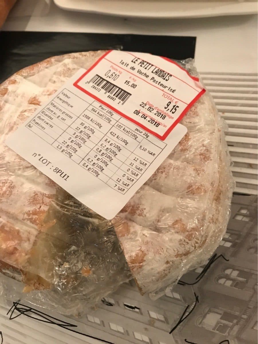 Open Food Facts Le petit landais packshot