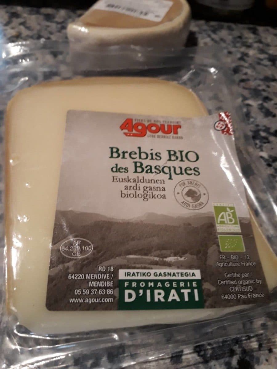 Open Food Facts Brebis BIO des Basques packshot