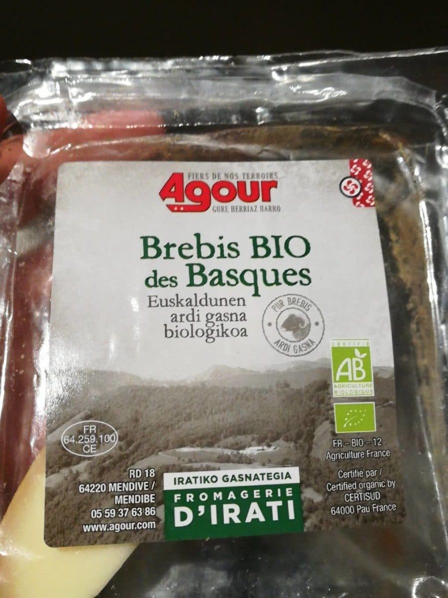 Open Food Facts Brebis BIO des Basques packshot