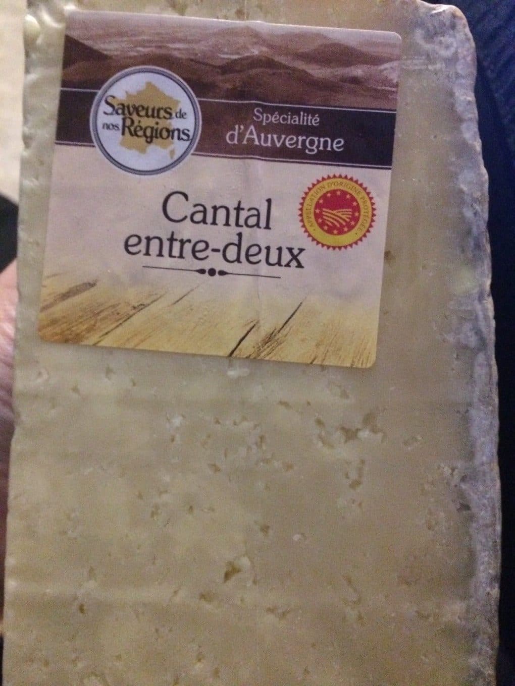 Saveurs De Nos Regions Cantal entre-deux packshot