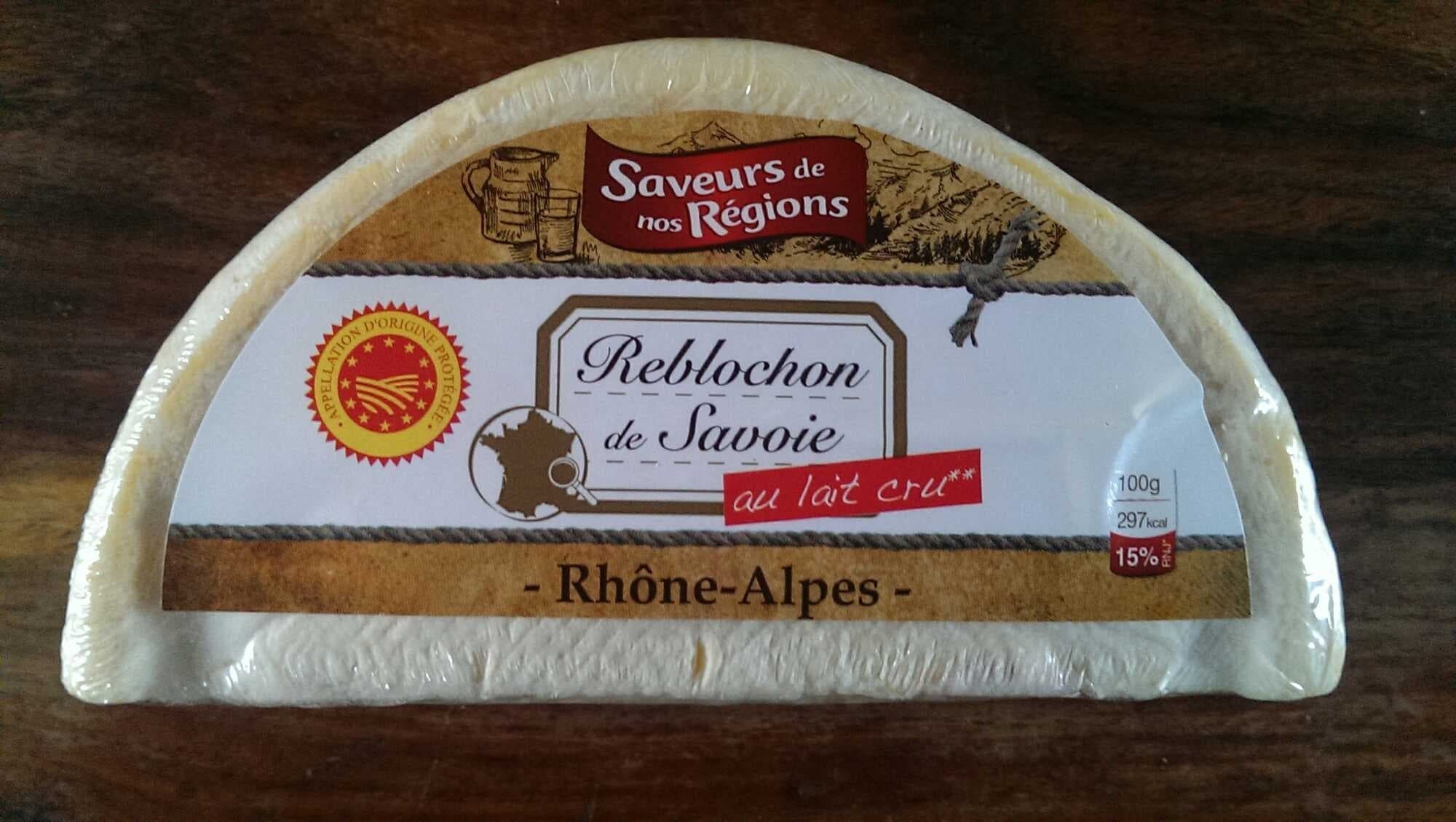 Saveurs de nos Régions Reblochon de Savoie au lait cru (25% MG) packshot