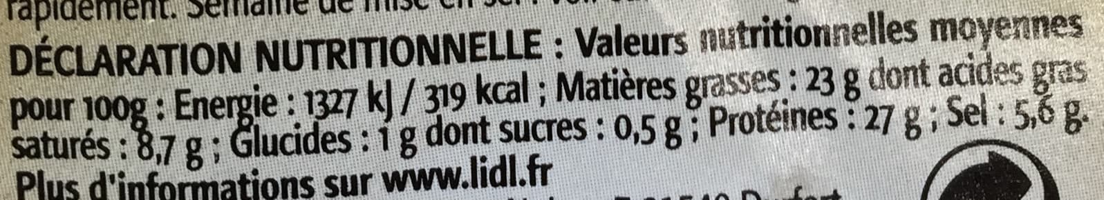 Saint Alby Quart de Jambon Sec supérieur packshot