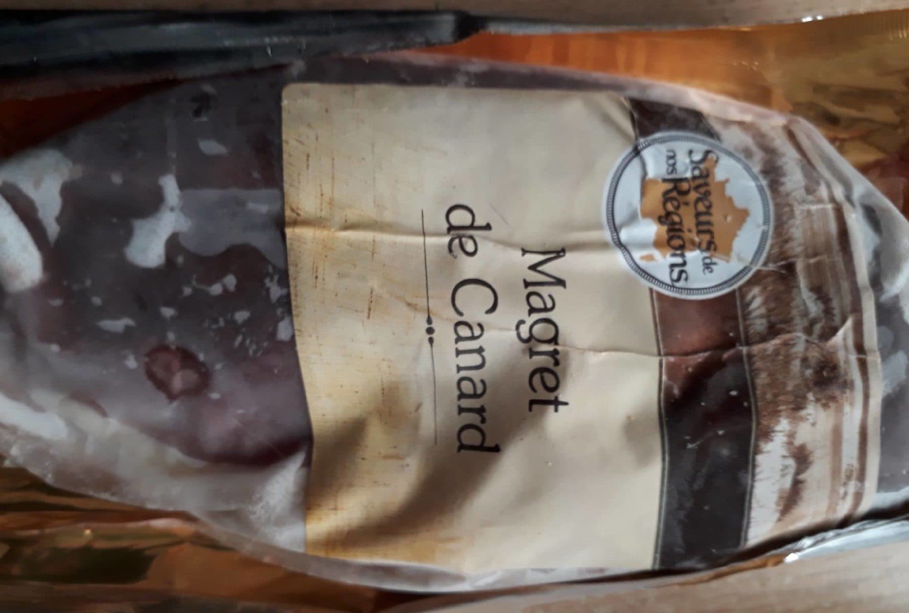 Saveurs de nos Régions Magret de canard cru packshot