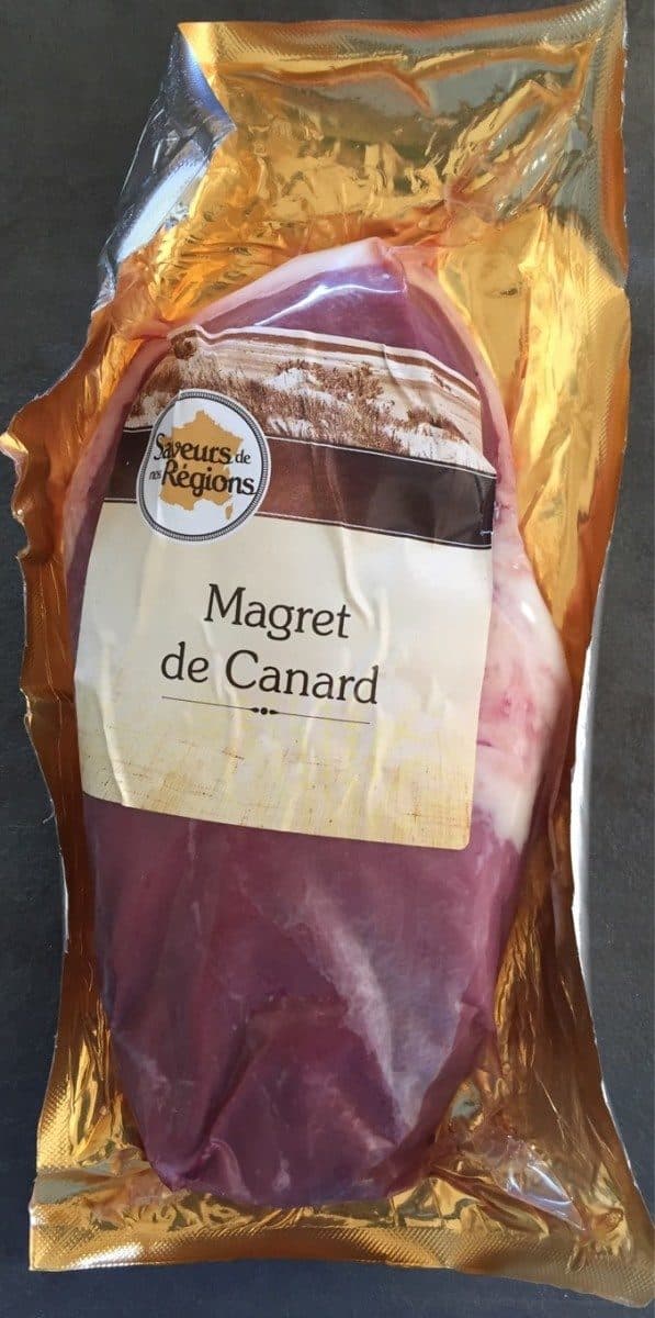 Saveurs de nos Régions Magret de canard cru packshot