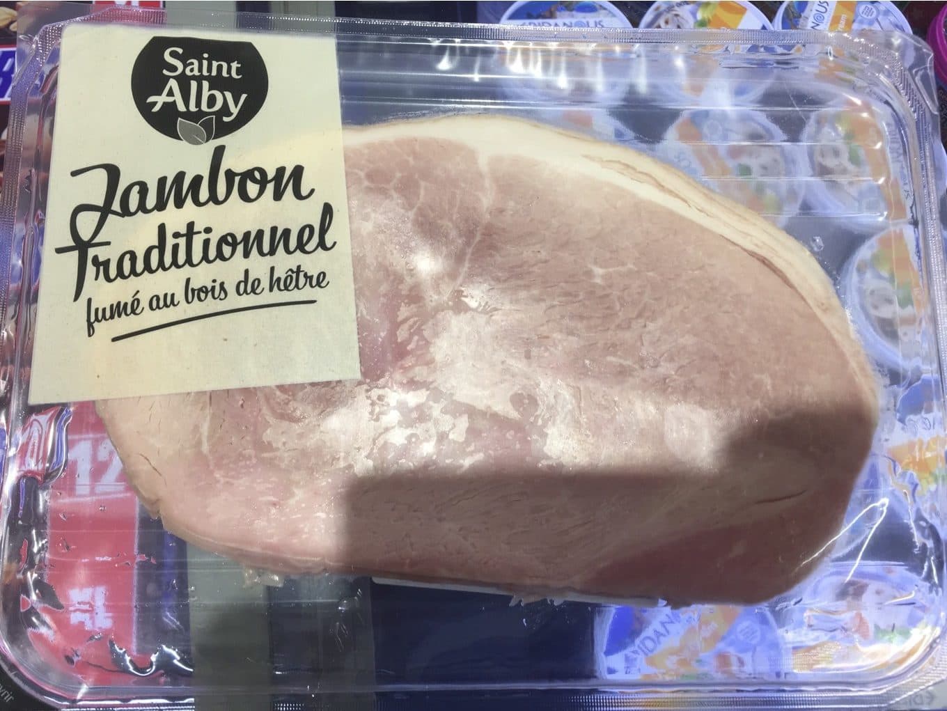 Saint Alby Jambon traditionnel fumé au bois de hêtre packshot