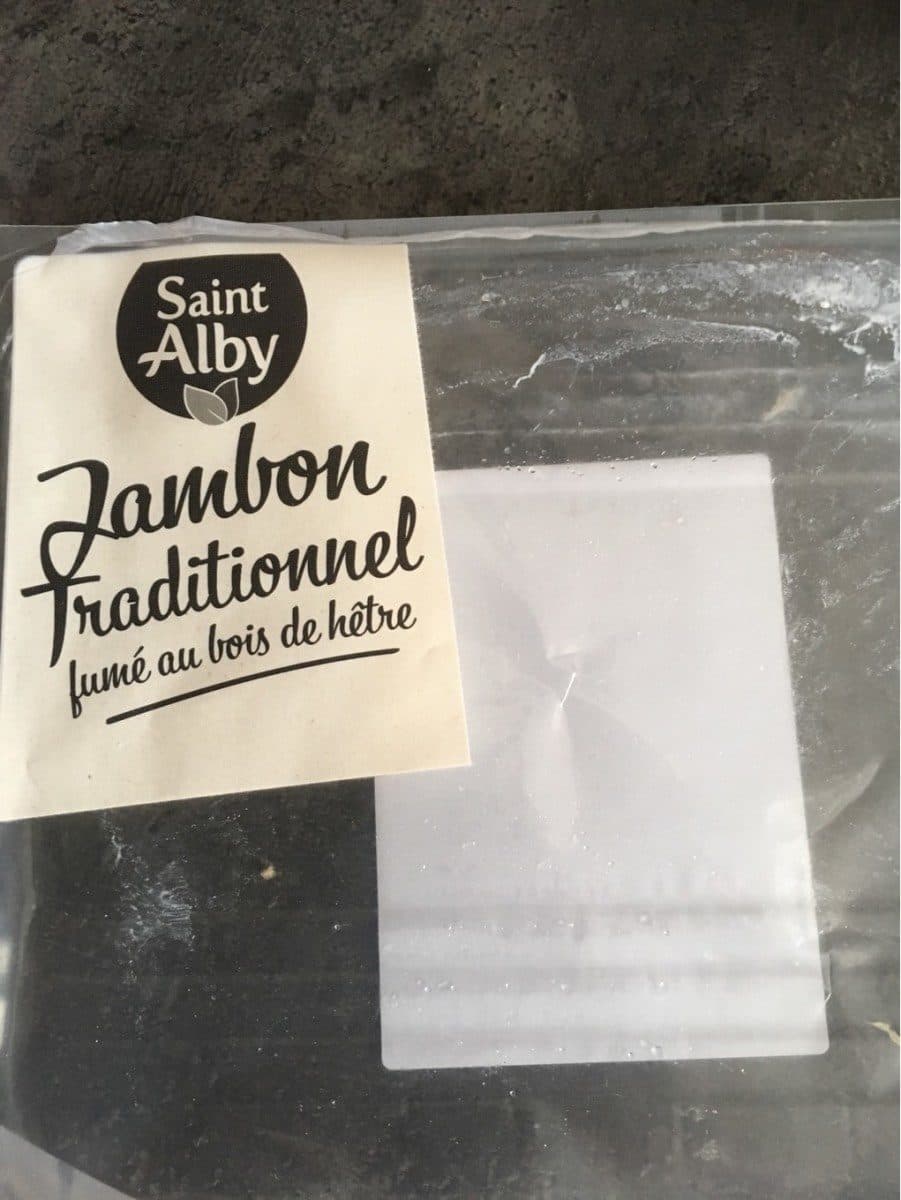 Saint Alby Jambon traditionnel fumé au bois de hêtre packshot