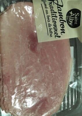 Saint Alby Jambon traditionnel fumé au bois de hêtre packshot