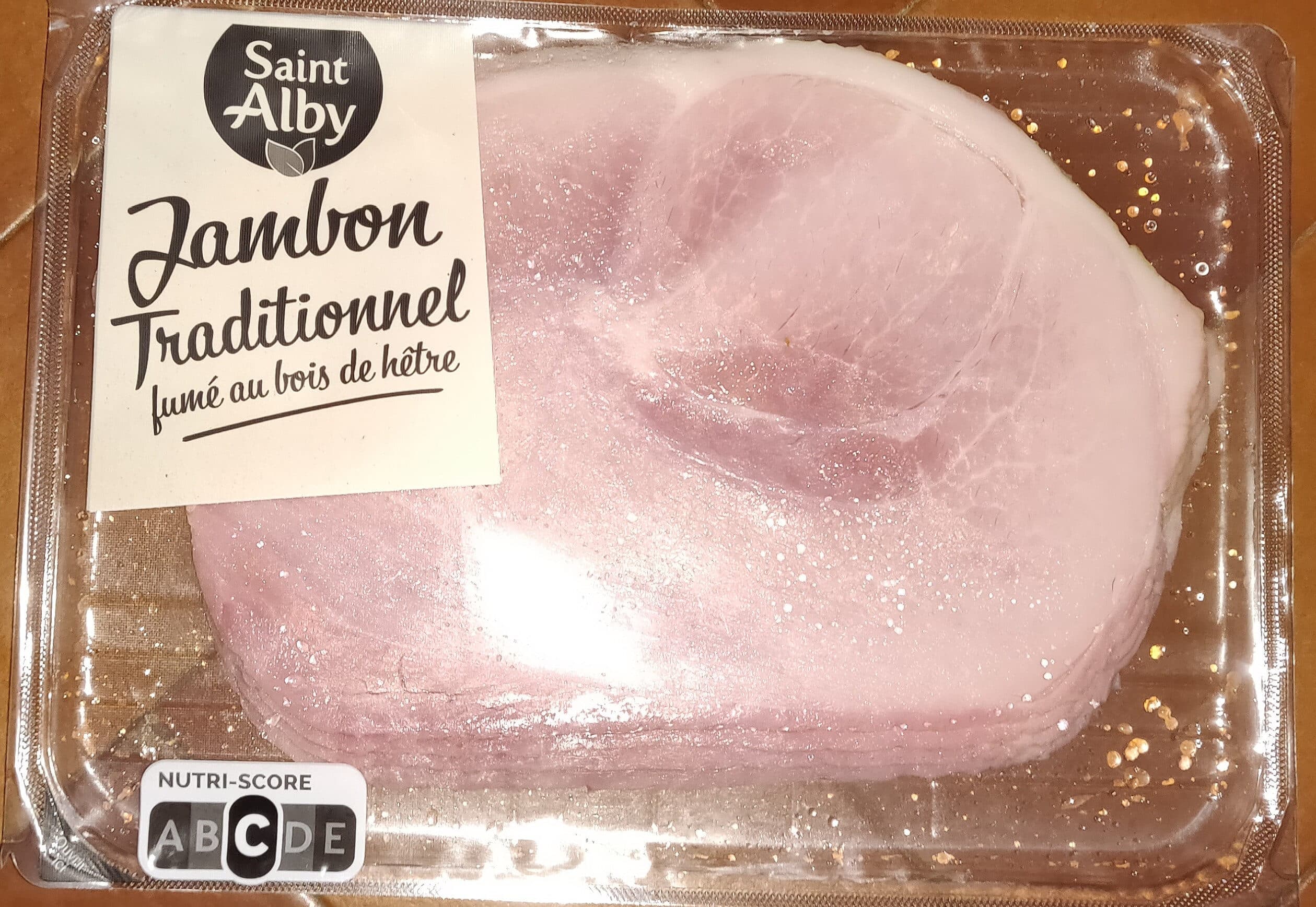 Saint Alby Jambon traditionnel fumé au bois de hêtre packshot