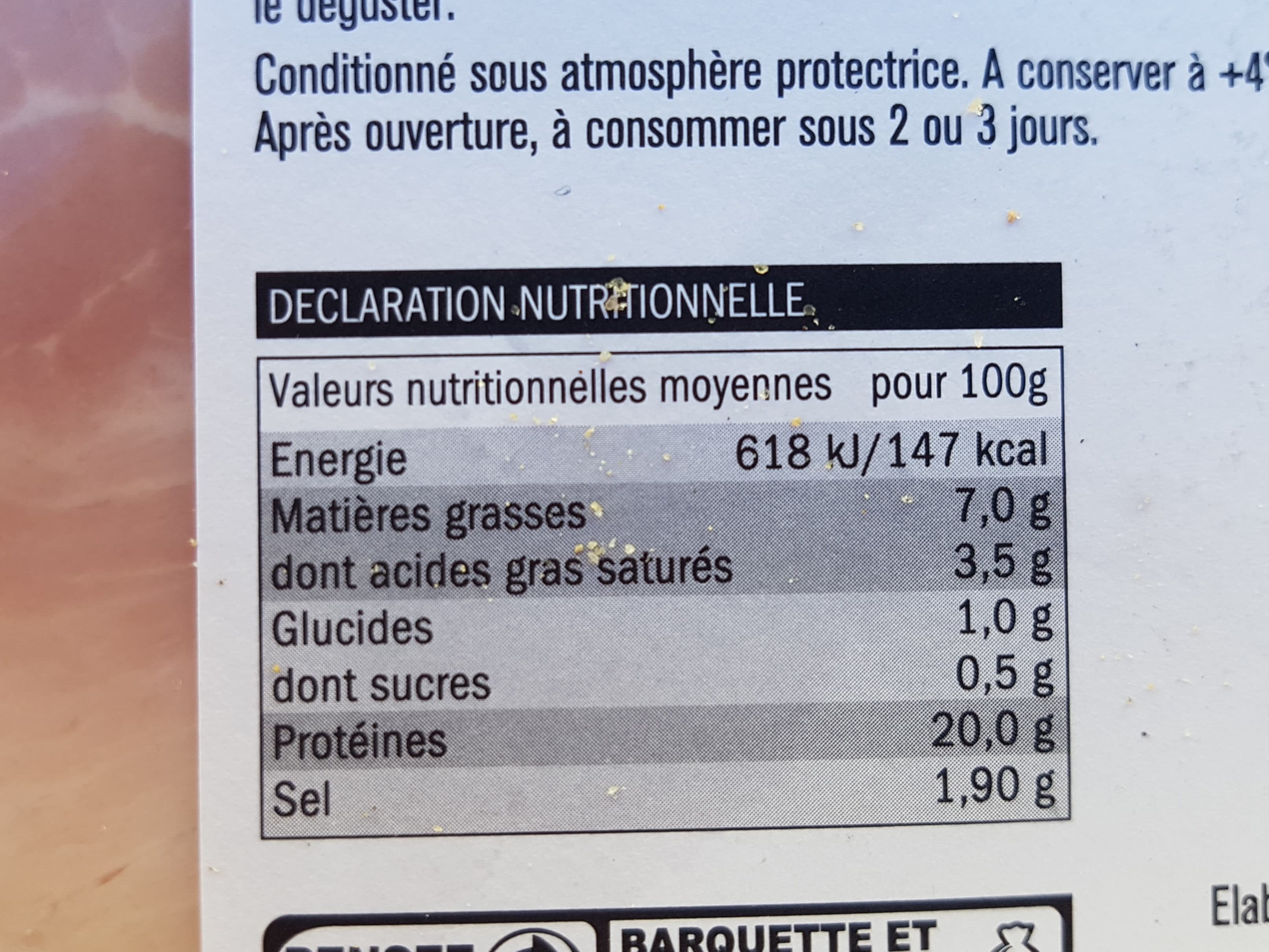 Saint Alby Jambon blanc fumé au bois de hêtre packshot