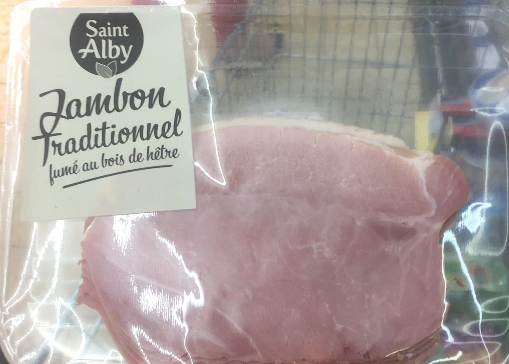 Saint Alby Jambon Traditionnel fumé au bois de hêtre packshot