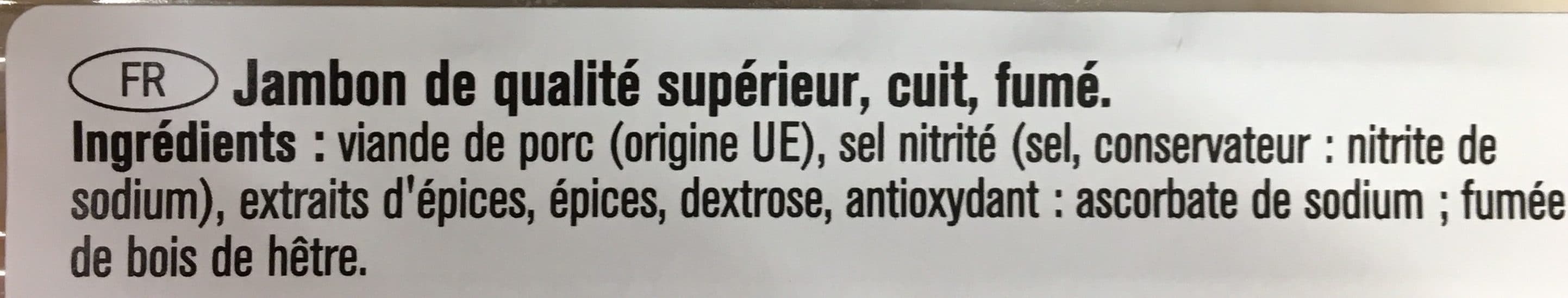Lidl Jambon Traditionnel Fumé au Bois de Hêtre packshot