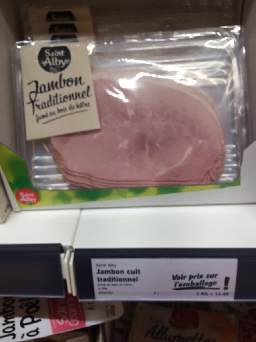 Saint Alby Jambon traditionel packshot
