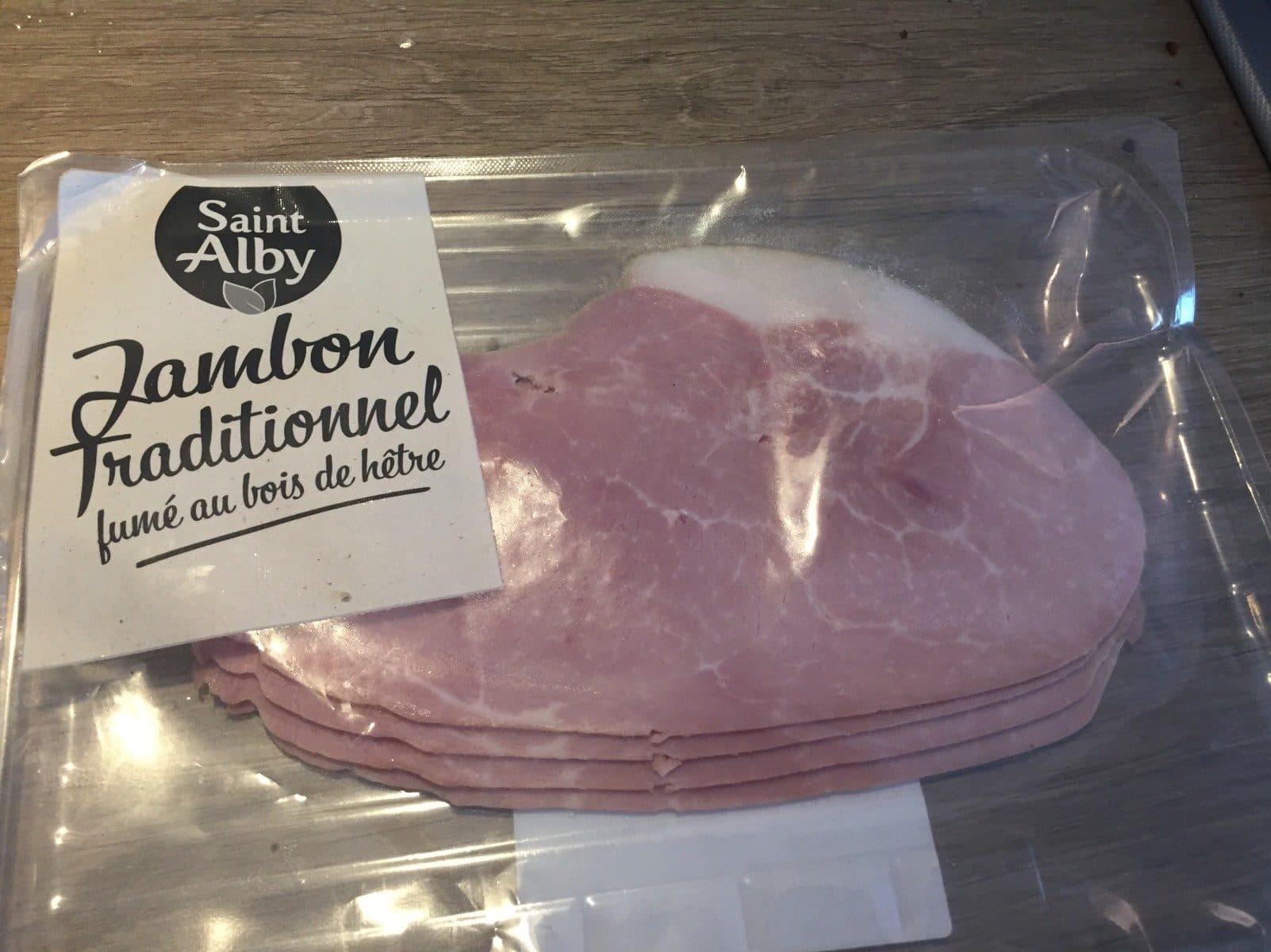 Saint Alby Jambon fume au bois de heytre packshot
