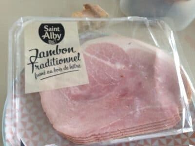 Saint Alby Jambon traditionnel fume au bois de hette packshot