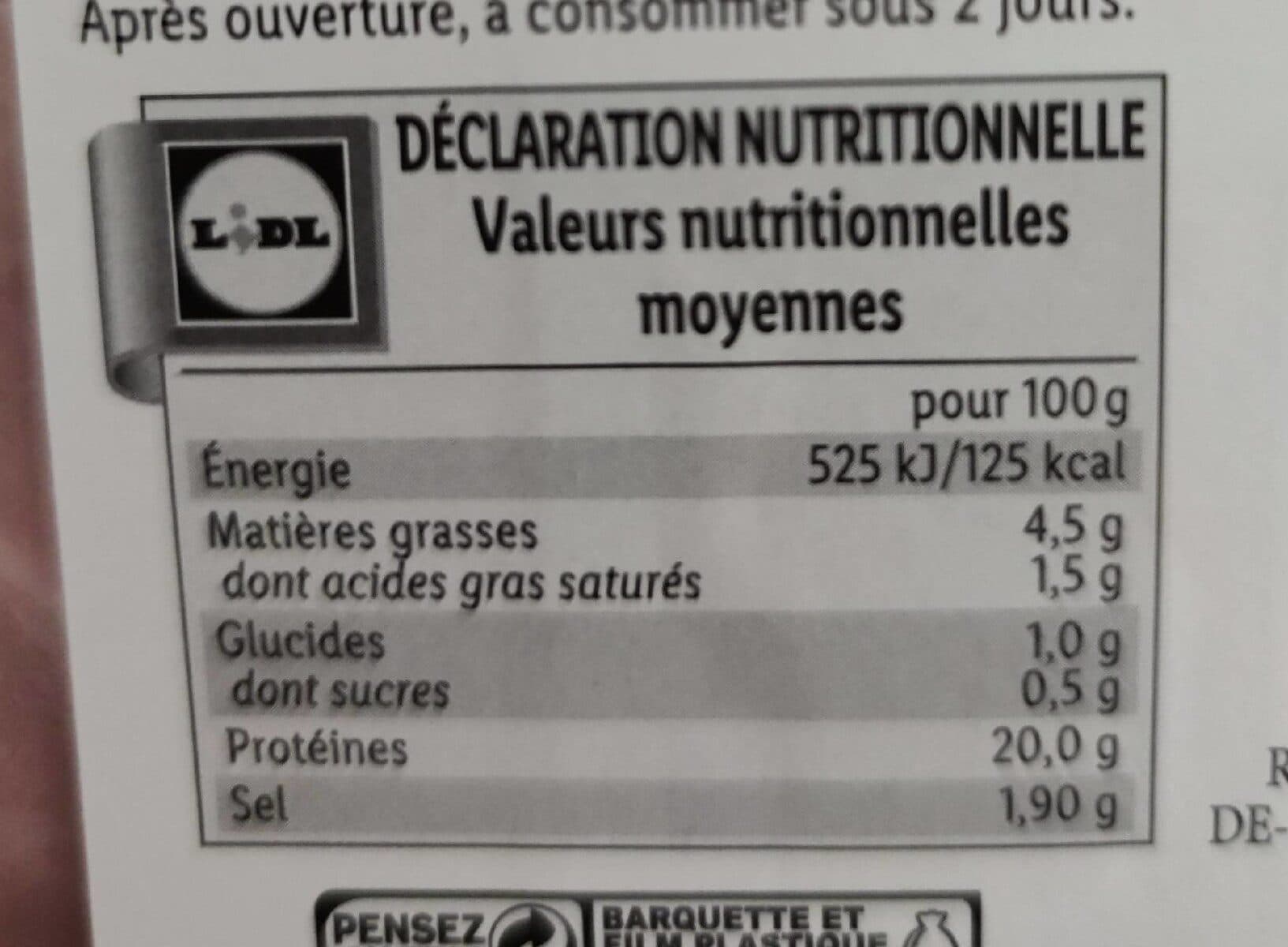 Saint Alby Jambon traditionnel fume au bois de hette packshot