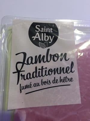 Saint Alby Jambon traditionnel packshot