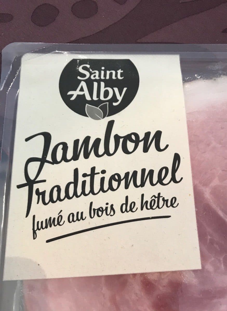 Saint Alby Jambon traditionnel packshot