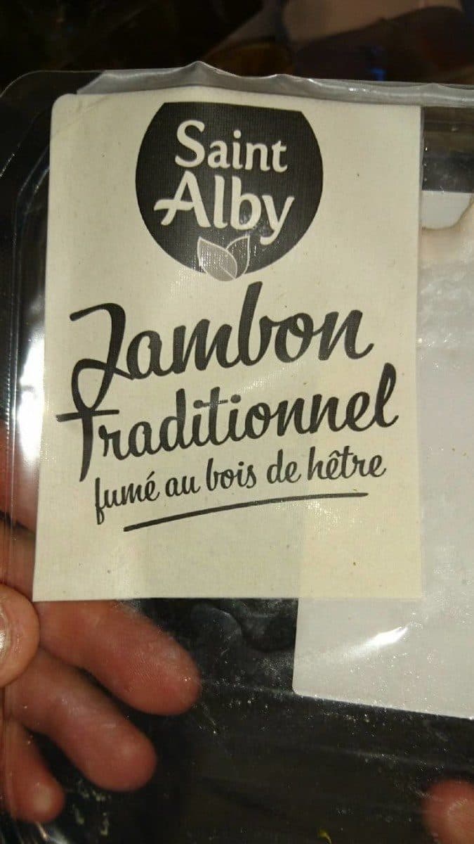 Saint Alby Jambon traditionnel packshot