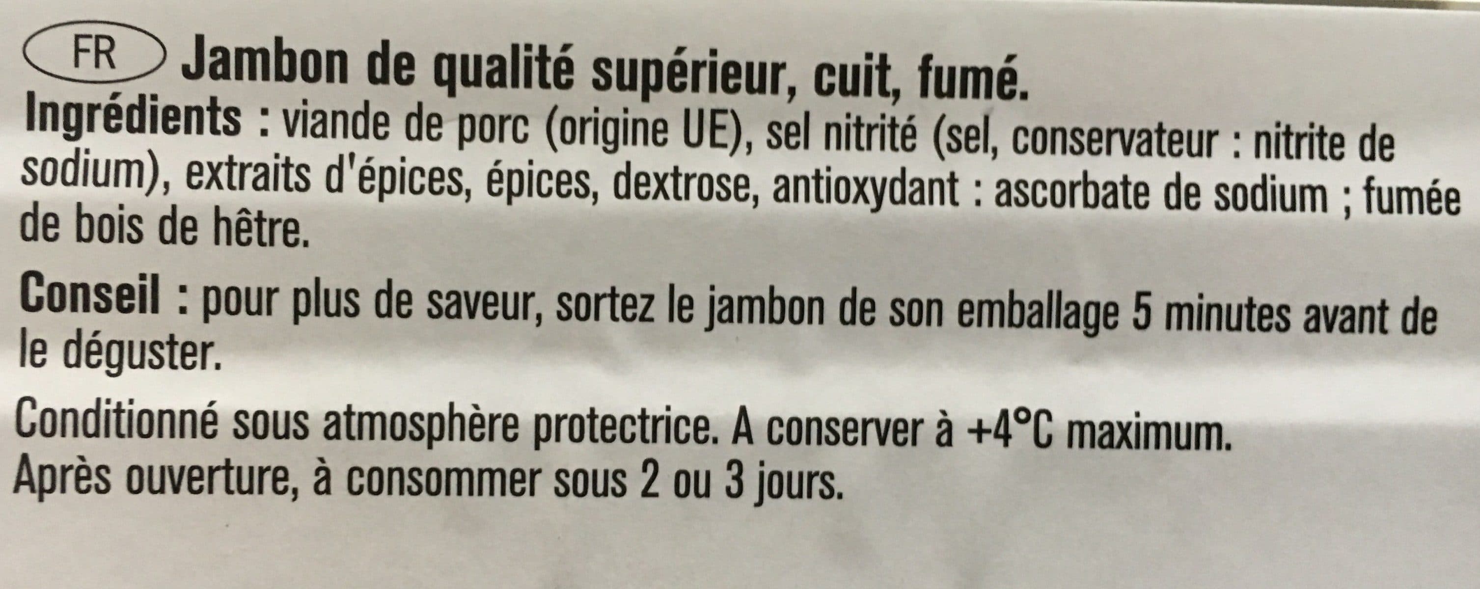 Saint Alby Jambon Traditionnel packshot