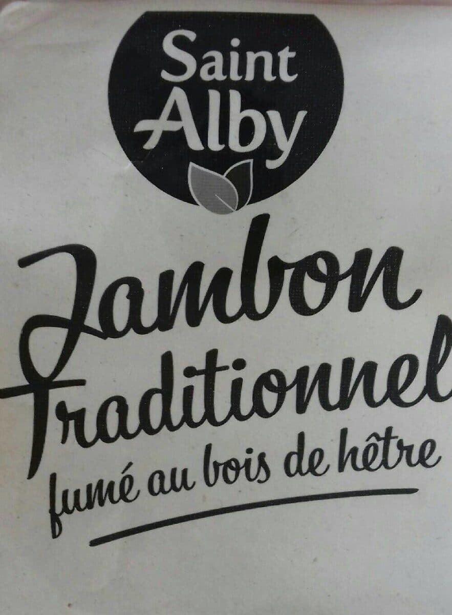 Saint Alby Jambon traditionnel fumé au bois de hêtre packshot