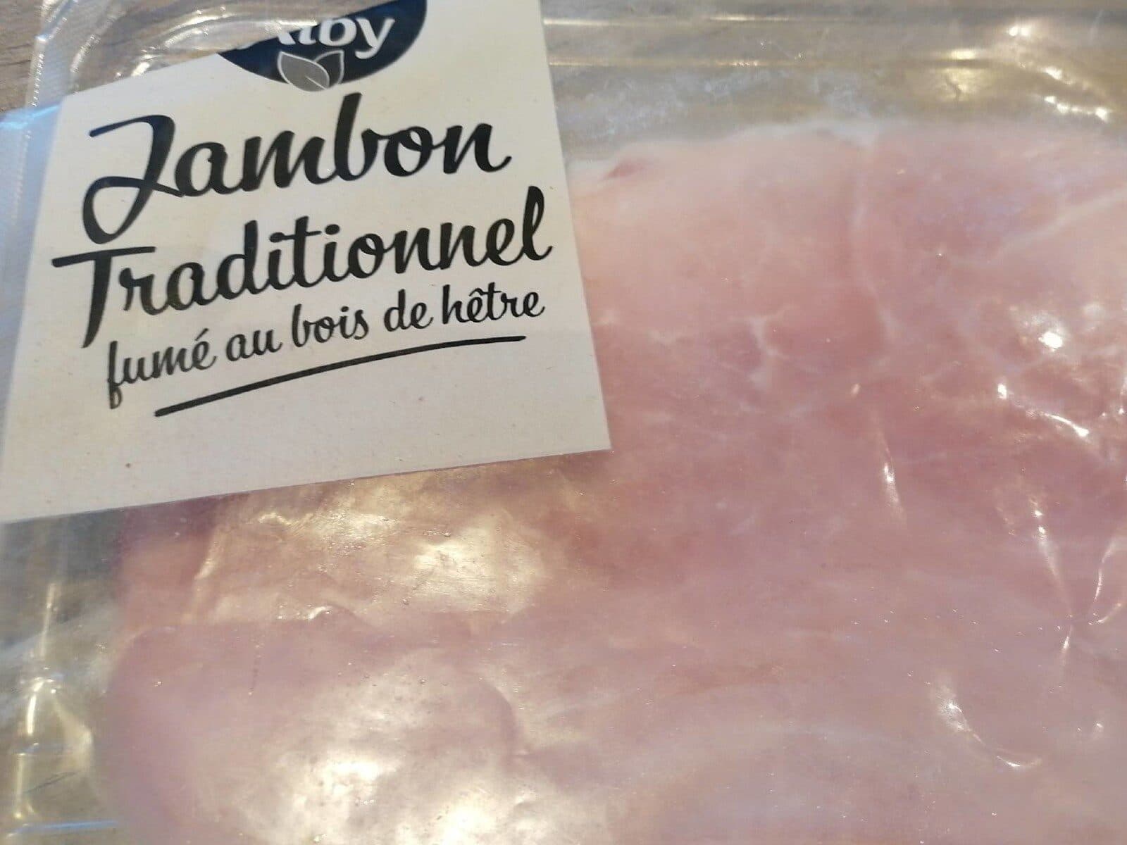 Saint Alby Jambon traditionnel fumé au bois de hêtre packshot