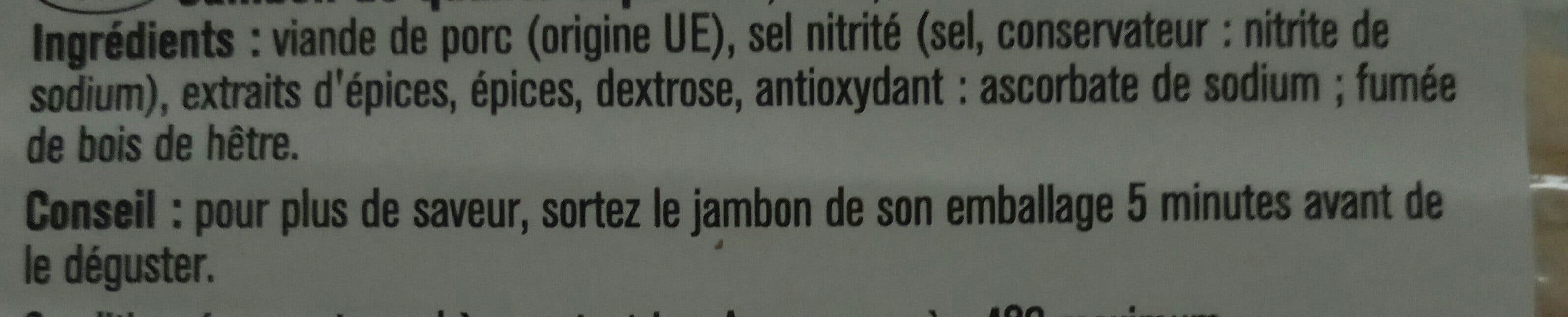 Saint Alby Jambon traditionel fumé packshot