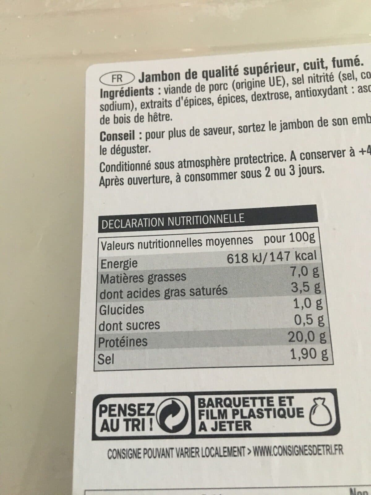 Saint Alby Jambon packshot