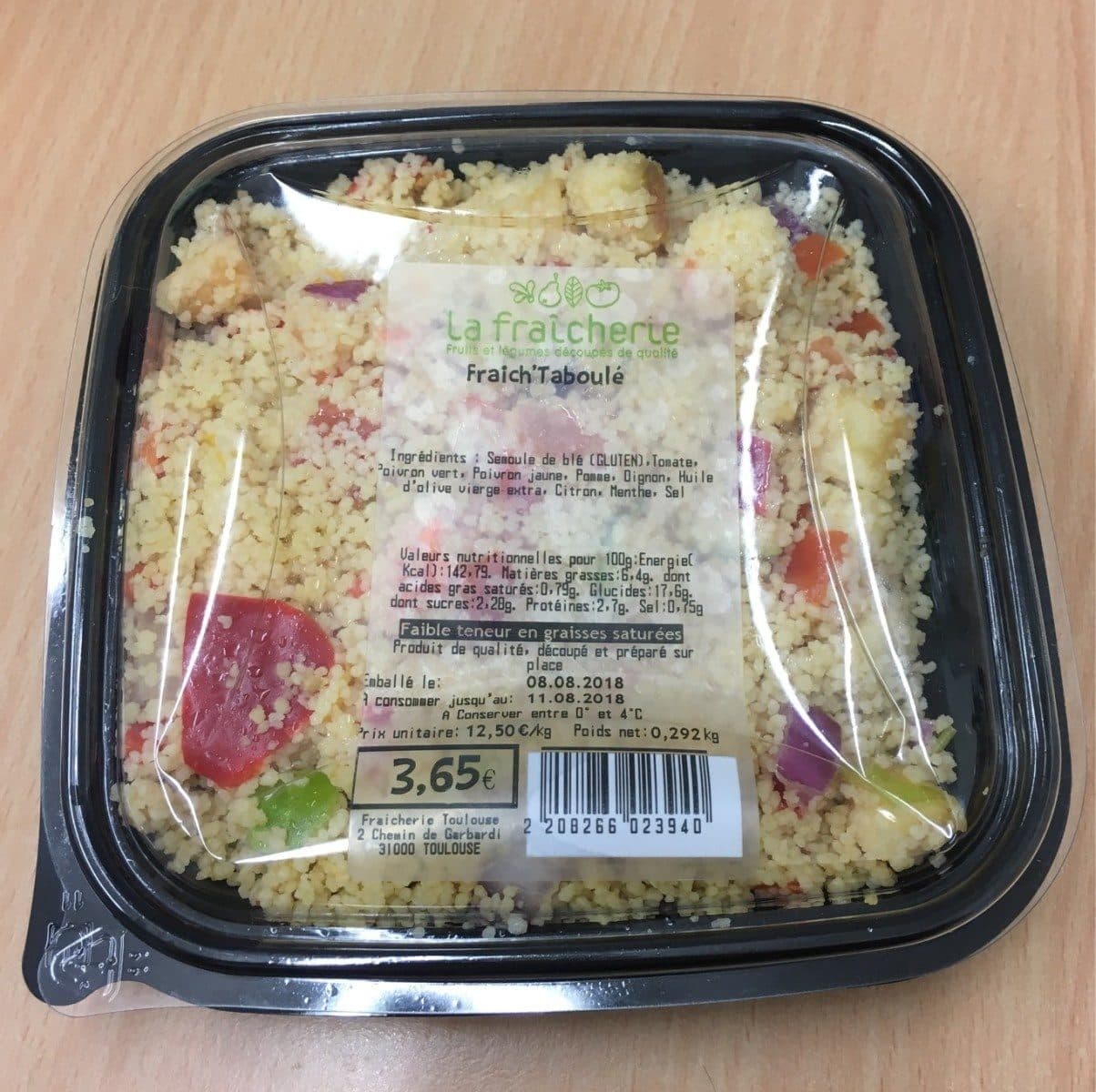 Open Food Facts Fraich'Taboulé packshot