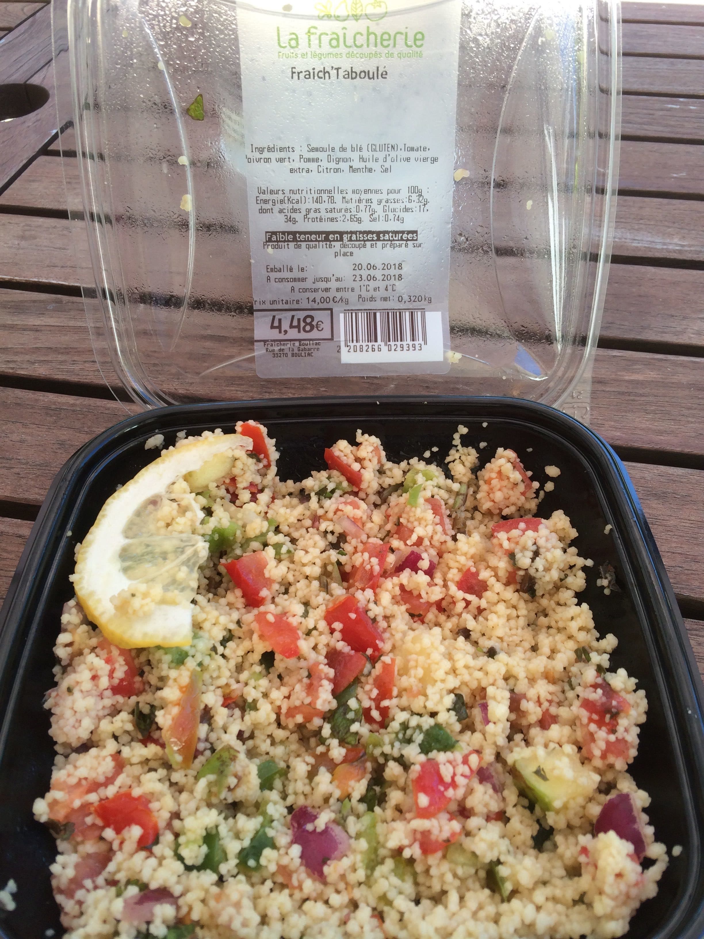 La Fraîcherie Fraich' taboule packshot