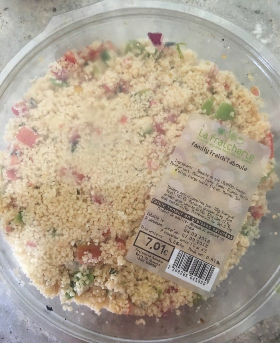 Open Food Facts Family fraich'taboulé packshot